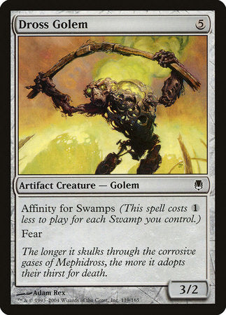 Dross Golem [Darksteel] | The Time Vault CA