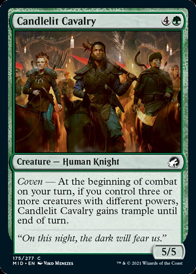 Candlelit Cavalry [Innistrad: Midnight Hunt] | The Time Vault CA