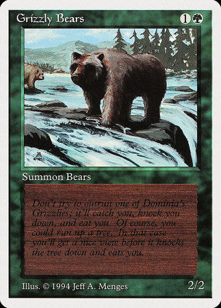 Grizzly Bears [Summer Magic / Edgar] | The Time Vault CA