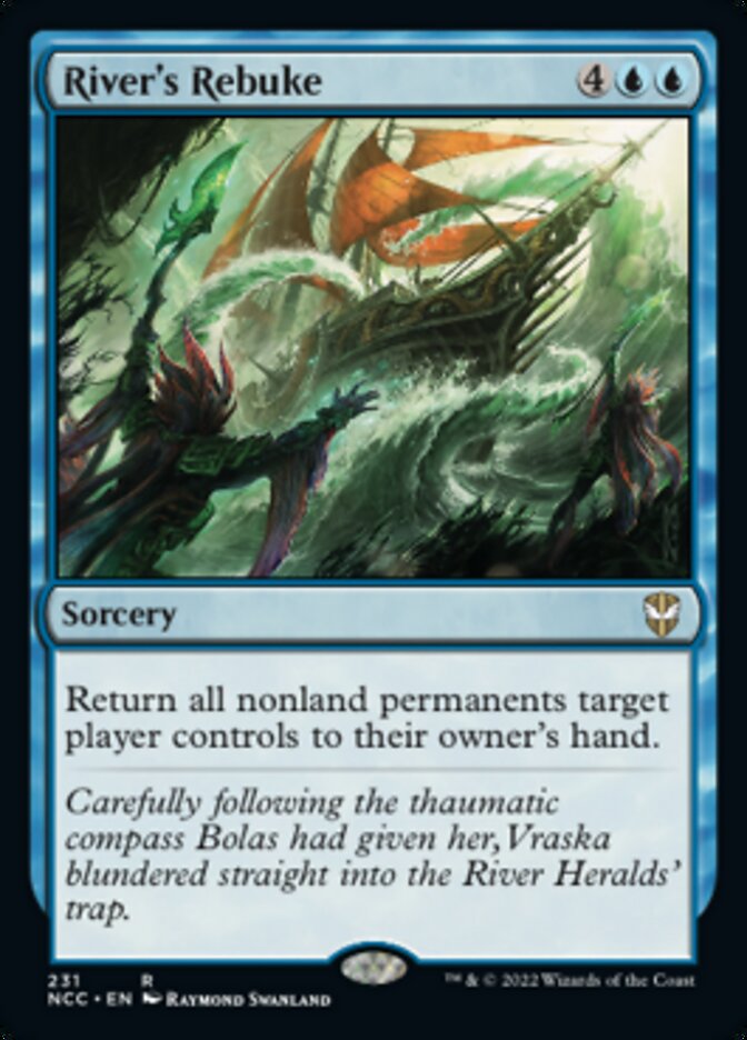 River's Rebuke [Streets of New Capenna Commander] | The Time Vault CA