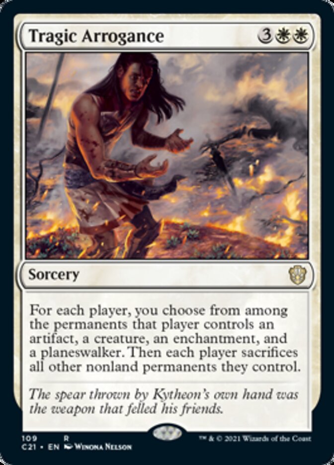 Tragic Arrogance [Commander 2021] | The Time Vault CA
