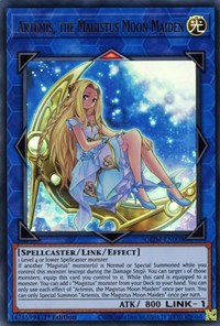 Artemis, the Magistus Moon Maiden [GEIM-EN008] Ultra Rare | The Time Vault CA