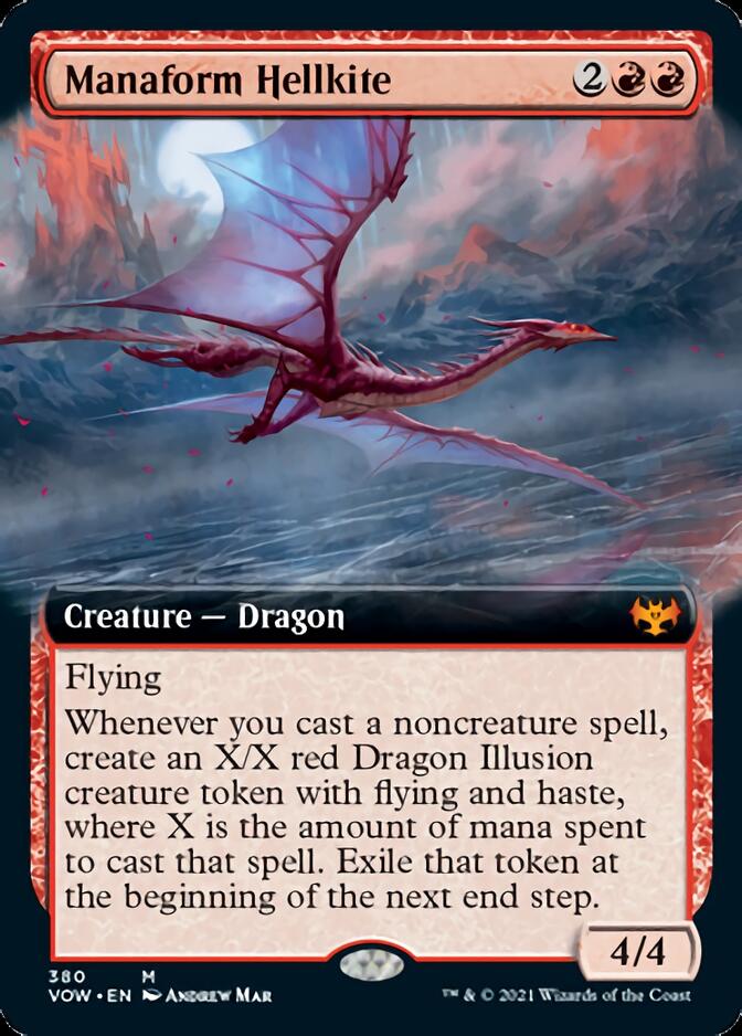 Manaform Hellkite (Extended) [Innistrad: Crimson Vow] | The Time Vault CA