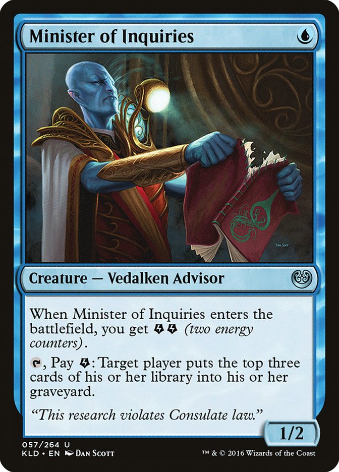 Minister of Inquiries [Kaladesh] | The Time Vault CA