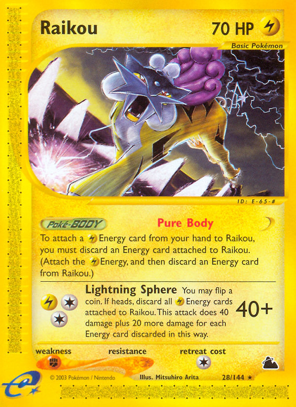 Raikou (28/144) [Skyridge] | The Time Vault CA