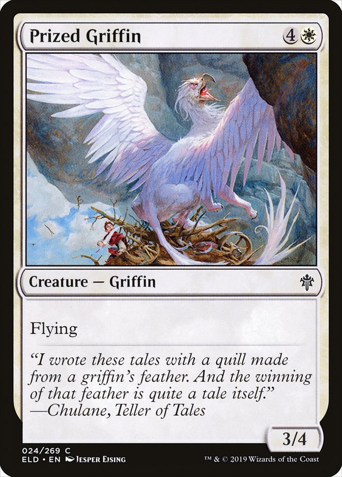 Prized Griffin [Throne of Eldraine] | The Time Vault CA