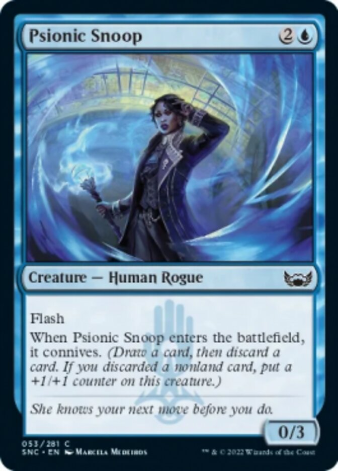 Psionic Snoop [Streets of New Capenna] | The Time Vault CA