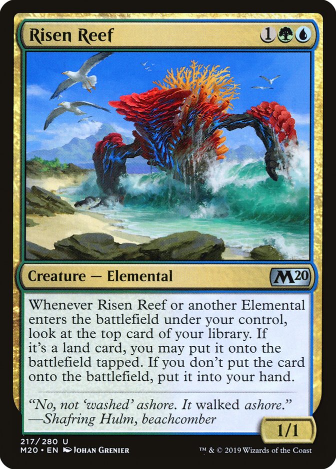 Risen Reef [Core Set 2020] | The Time Vault CA