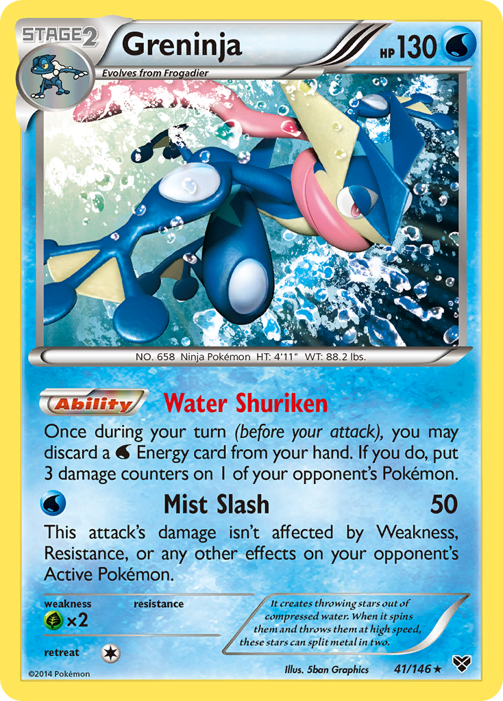 Greninja (41/146) [XY: Base Set] | The Time Vault CA