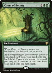 Court of Bounty (Extended Art) [Commander Legends] | The Time Vault CA