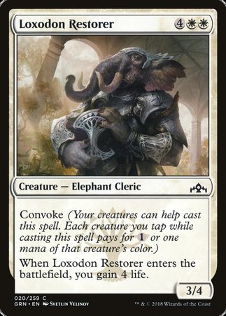 Loxodon Restorer [Guilds of Ravnica] | The Time Vault CA