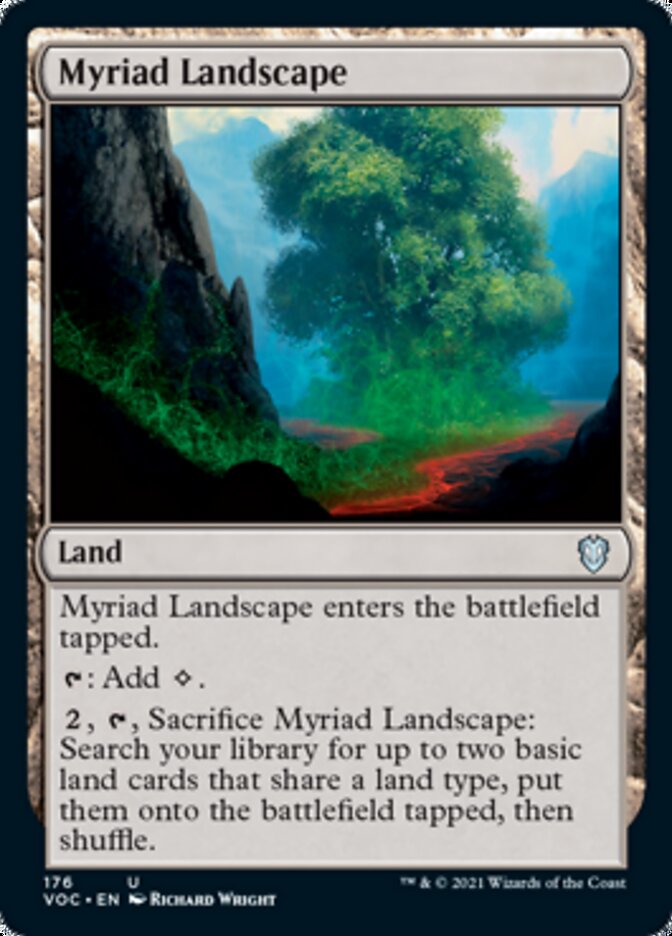 Myriad Landscape [Innistrad: Crimson Vow Commander] | The Time Vault CA