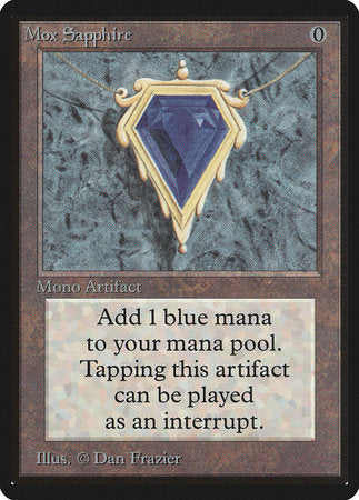 Mox Sapphire [Limited Edition Beta] | The Time Vault CA