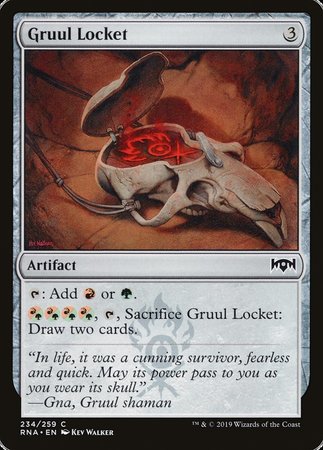 Gruul Locket [Ravnica Allegiance] | The Time Vault CA