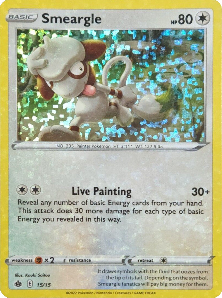 Smeargle (15/15) [McDonald's Promos: Match Battle] | The Time Vault CA