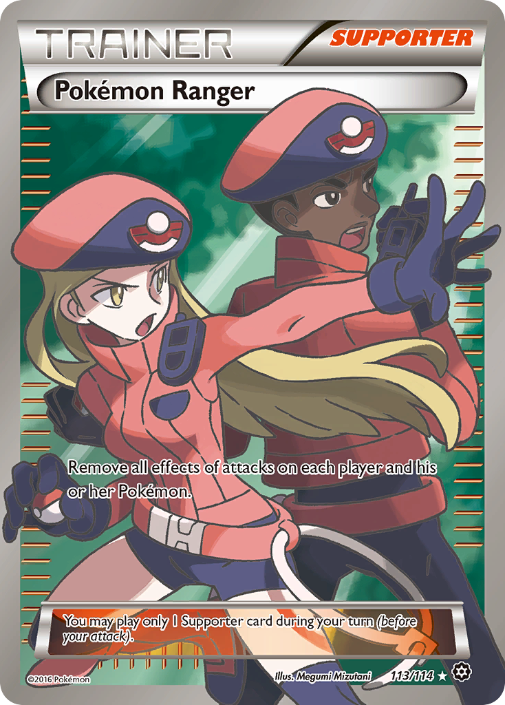 Pokemon Ranger (113/114) [XY: Steam Siege] | The Time Vault CA