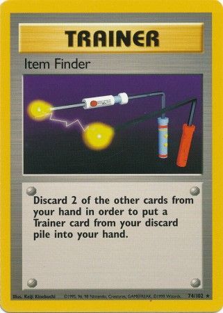 Item Finder (74/102) [Base Set Unlimited] | The Time Vault CA