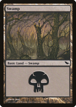 Swamp (292) [Shadowmoor] | The Time Vault CA