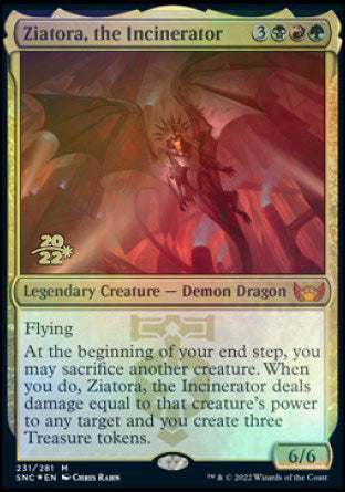 Ziatora, the Incinerator [Streets of New Capenna Prerelease Promos] | The Time Vault CA