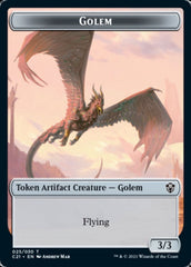 Golem (025) // Thopter Token [Commander 2021 Tokens] | The Time Vault CA