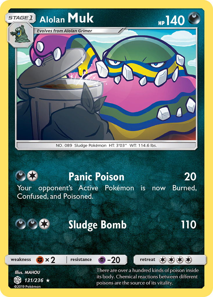 Alolan Muk (131/236) [Sun & Moon: Cosmic Eclipse] | The Time Vault CA