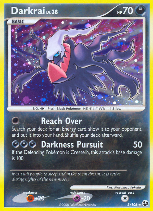 Darkrai (3/106) [Diamond & Pearl: Great Encounters] | The Time Vault CA