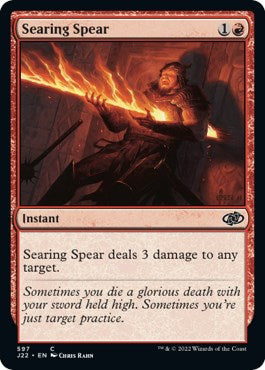 Searing Spear [Jumpstart 2022] | The Time Vault CA