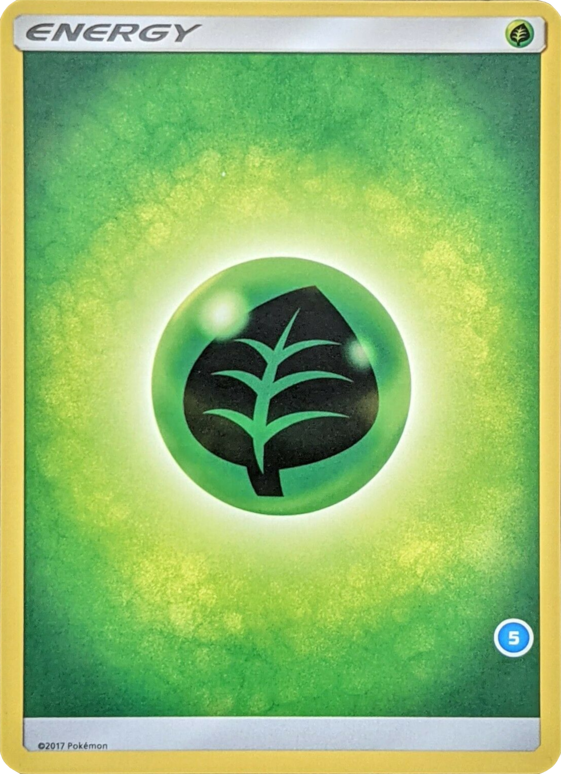 Grass Energy (Deck Exclusive #5) [Sun & Moon: Trainer Kit - Alolan Ninetales] | The Time Vault CA