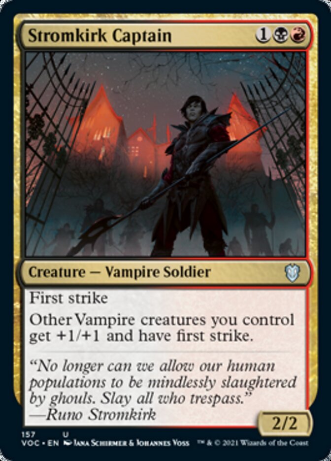 Stromkirk Captain [Innistrad: Crimson Vow Commander] | The Time Vault CA