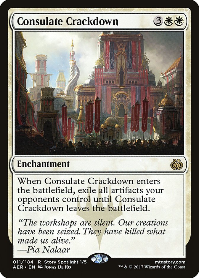 Consulate Crackdown [Aether Revolt] | The Time Vault CA