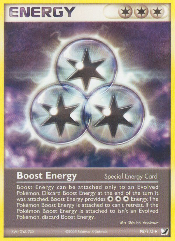 Boost Energy (98/115) [EX: Unseen Forces] | The Time Vault CA
