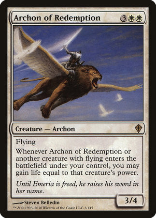 Archon of Redemption [Worldwake] | The Time Vault CA