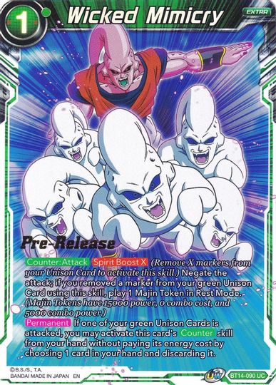Wicked Mimicry (BT14-090) [Cross Spirits Prerelease Promos] | The Time Vault CA