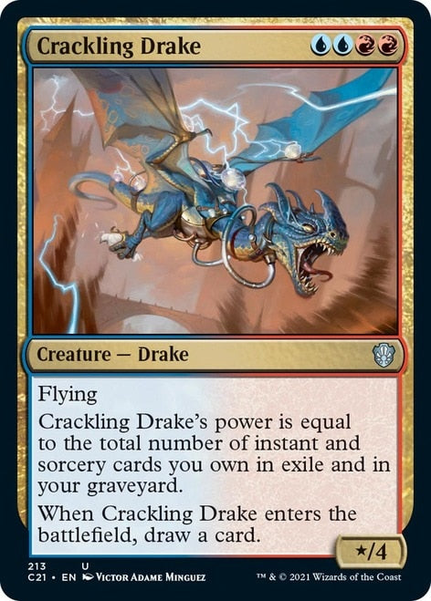 Crackling Drake [Commander 2021] | The Time Vault CA