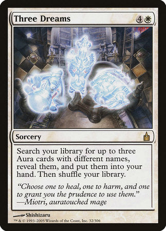 Three Dreams [Ravnica: City of Guilds] | The Time Vault CA