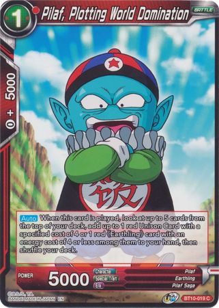 Pilaf, Plotting World Domination (BT10-019) [Rise of the Unison Warrior 2nd Edition] | The Time Vault CA