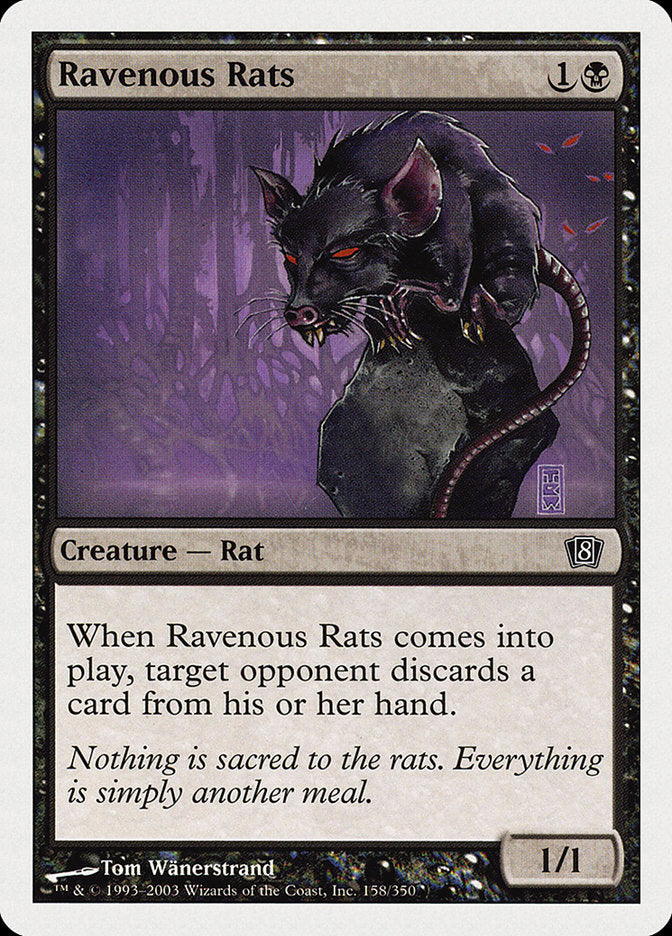 Ravenous Rats [Eighth Edition] | The Time Vault CA