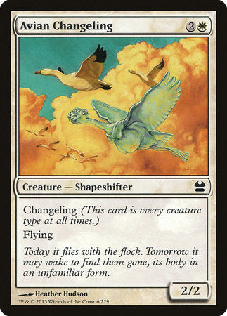 Avian Changeling [Modern Masters] | The Time Vault CA