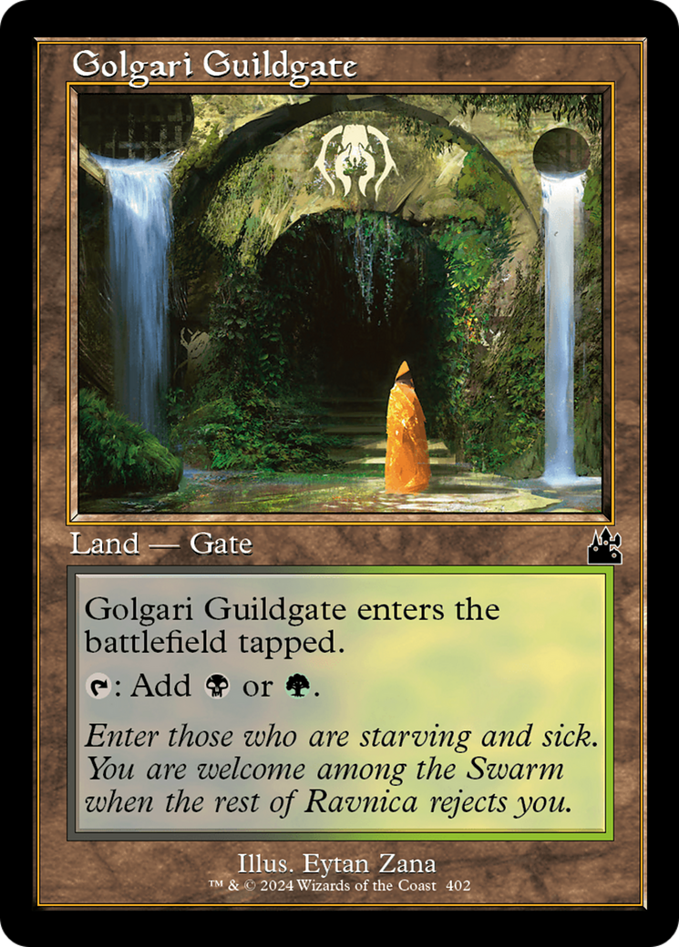 Golgari Guildgate (Retro Frame) [Ravnica Remastered] | The Time Vault CA