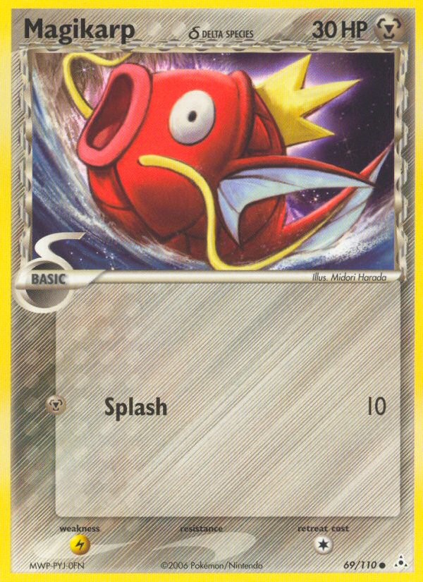 Magikarp (69/110) (Delta Species) [EX: Holon Phantoms] | The Time Vault CA