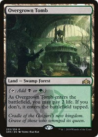 Overgrown Tomb [Promo Pack: Throne of Eldraine] | The Time Vault CA