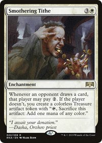 Smothering Tithe [Promo Pack: Throne of Eldraine] | The Time Vault CA