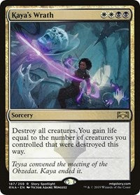 Kaya's Wrath [Promo Pack: Throne of Eldraine] | The Time Vault CA