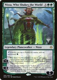 Nissa, Who Shakes the World [Promo Pack: Throne of Eldraine] | The Time Vault CA