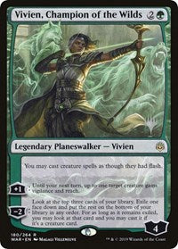 Vivien, Champion of the Wilds [Promo Pack: Throne of Eldraine] | The Time Vault CA