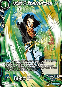 Android 17, Mechanical Prowess [XD2-02] | The Time Vault CA