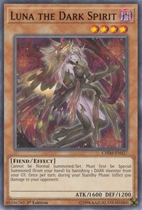 Luna the Dark Spirit [CHIM-EN027] Common | The Time Vault CA