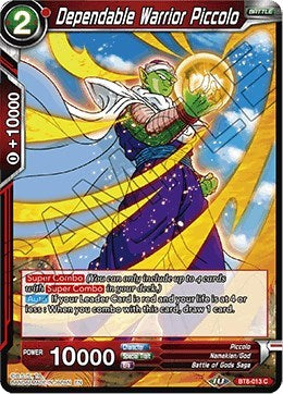 Dependable Warrior Piccolo [BT8-013] | The Time Vault CA