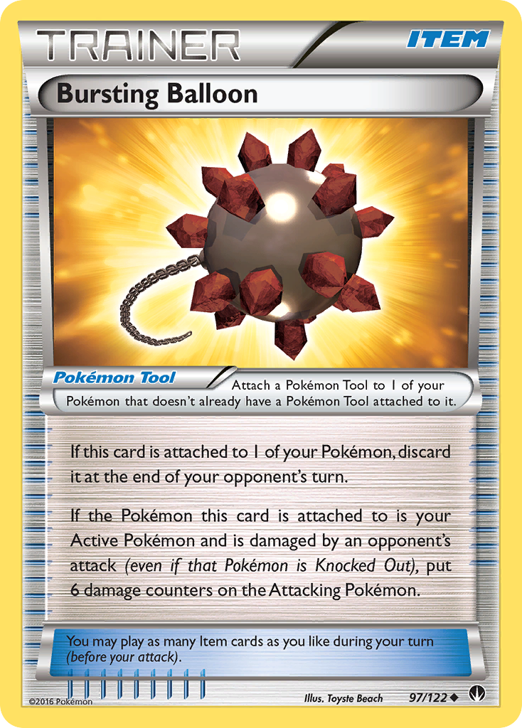 Bursting Balloon (97/122) [XY: BREAKpoint] | The Time Vault CA