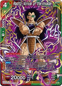 Raditz, Arrival of the Invader [BT8-105] | The Time Vault CA